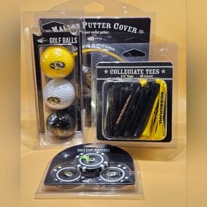 Missouri Tigers Gift Pack For Golfers With 4 Items